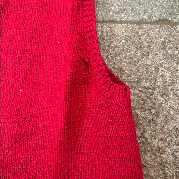 - Vintage 90’s Christmas Kitty Cat Ugly Sweater Vest - size M - Picture 13 of 13